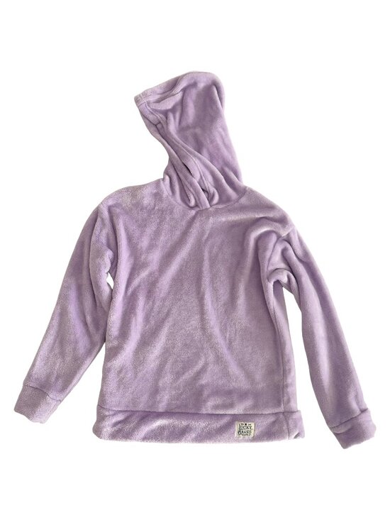 Lucky Brand Other - Lucky Brand Plush Hoodie Youth L 14/16 Lilac Soft Fleece